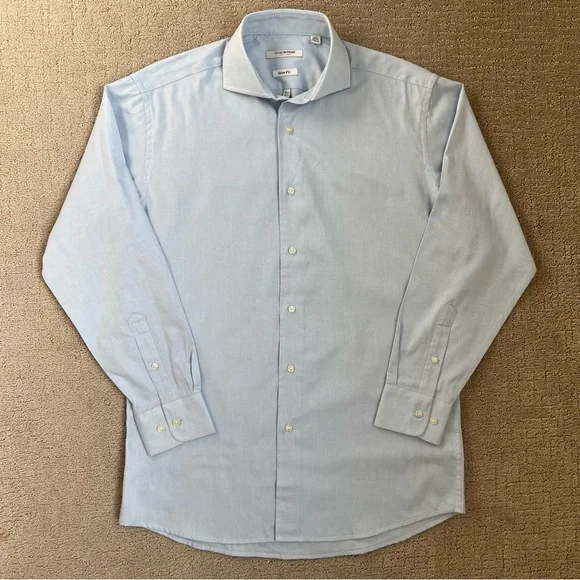 Men’s Slim Fit Button Up - Picture 1 of 7